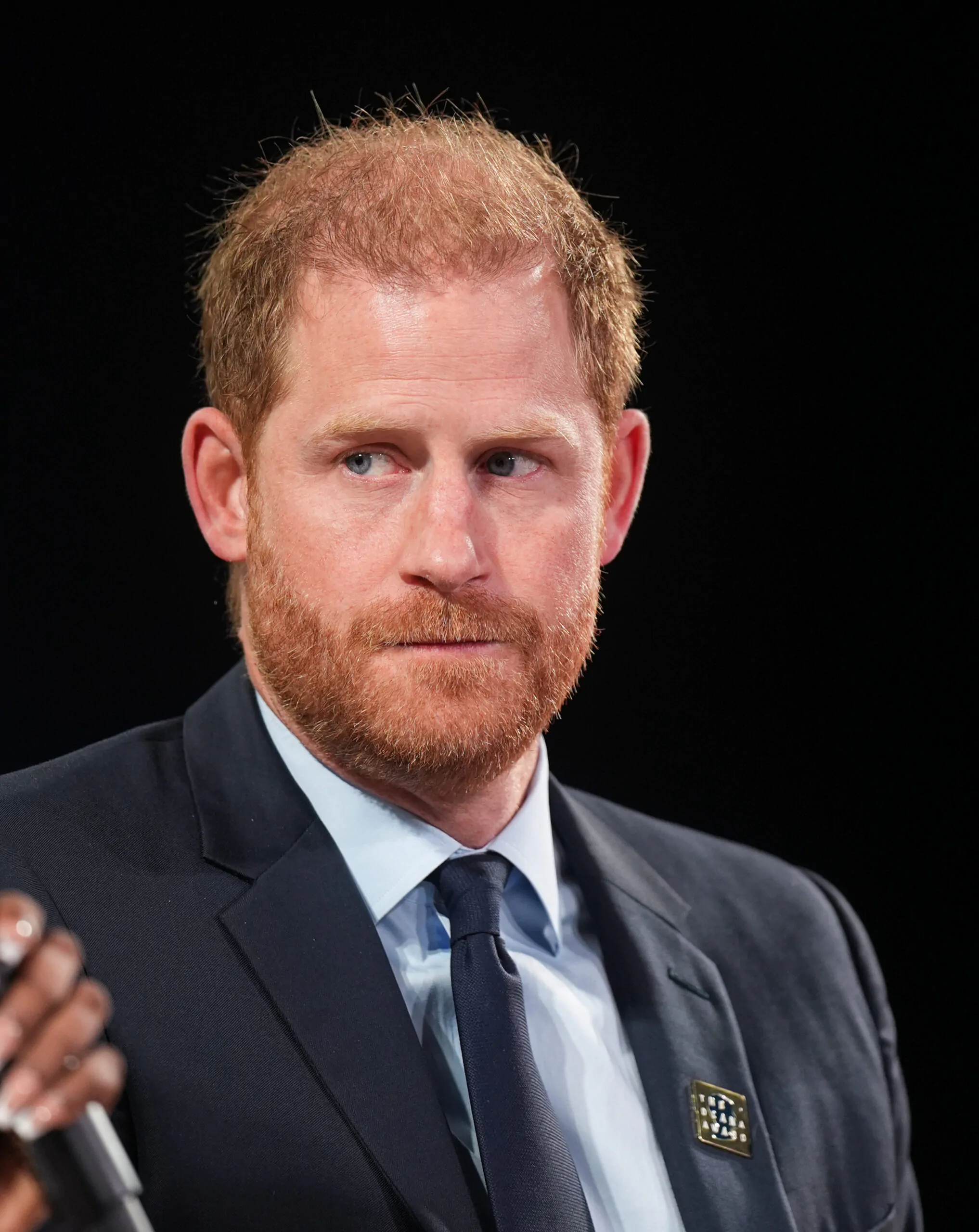 Prince Harry on stage at the Concordia Annual Summit in New York