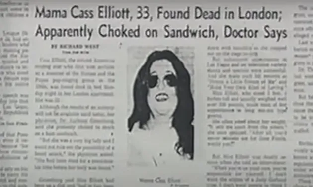 Mama Cass newspaper